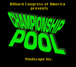 Championship Pool